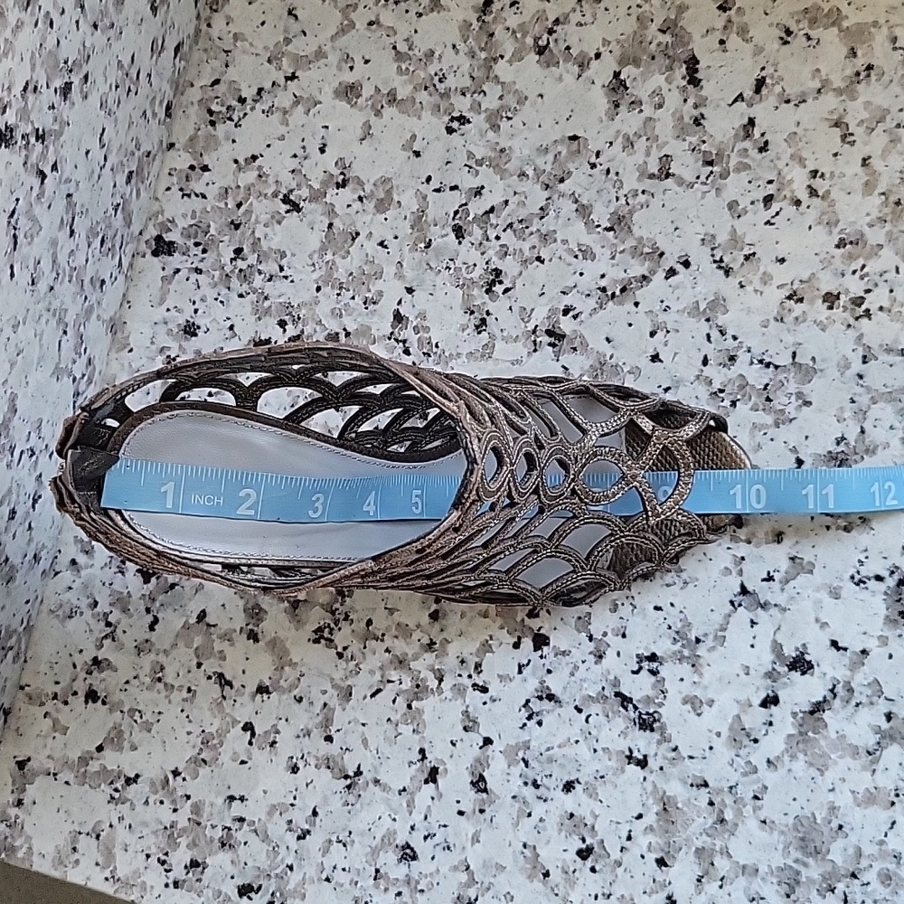 Exquisite pair of Sergio Rossi heels sz 9 - Picture 14 of 15